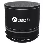 Boxă C-TECH SPK-08B, bluetooth, baterie, USB-C, neagră
