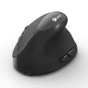Mouse C-TECH VEM-17, vertical, mod dual, wireless, BT5.0 + 2.4GHz, 1600DPI, negru