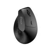Mouse C-TECH VEM-15, vertical, mod dual, wireless, BT5.0 + 2.4GHz, 1600DPI, baterie 400 mAh, negru