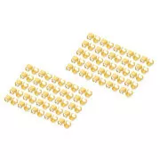 DIGITUS Clipuri de culoare pentru cablu Patch, pachet de 100, galben