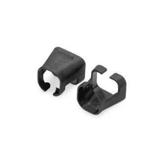 DIGITUS Clipuri de culoare pentru cablu Patch, pachet de 100, negru
