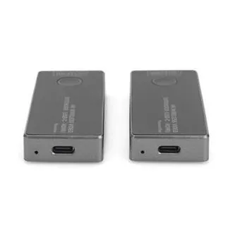 Set de extensie video wireless DIGITUS DS-55324 4K, 30 m (USB-C - HDMI) Set de extensie video wireless DIGITUS DS-55324 4K, 30 m (USB-C - HDMI)