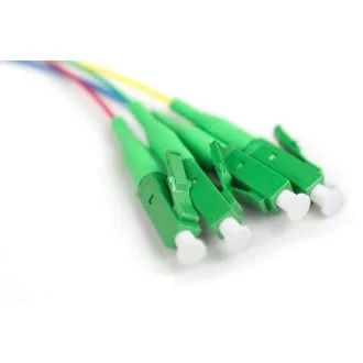 Cablu de drop DIGITUS FTTH, monomod, 4 fibre, OS2, 9/125µ, 4 LC/APC, 50 m Cablu de drop DIGITUS FTTH, monomod, 4 fibre, OS2, 9/125µ, 4 LC/APC, 50 m