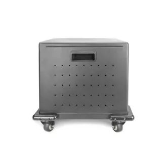 Cărucior de încărcare DIGITUS, 14", USB-C, blocare electronică cu PIN, 16 baze de încărcare, ventilator, 384 x 550 x 375 mm, negru Cărucior de încărcare DIGITUS, 14", USB-C, blocare electronică cu PIN, 16 baze de încărcare, ventilator, 384 x 550 x 375 mm, negru