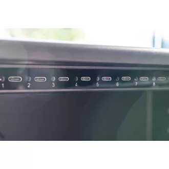 Cărucior de încărcare DIGITUS, 14", USB-C, blocare electronică cu PIN, 16 baze de încărcare, ventilator, 384 x 550 x 375 mm, negru Cărucior de încărcare DIGITUS, 14", USB-C, blocare electronică cu PIN, 16 baze de încărcare, ventilator, 384 x 550 x 375 mm, negru