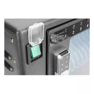 Cărucior de încărcare DIGITUS, 14", USB-C, blocare electronică cu PIN, 16 baze de încărcare, ventilator, 384 x 550 x 375 mm, negru Cărucior de încărcare DIGITUS, 14", USB-C, blocare electronică cu PIN, 16 baze de încărcare, ventilator, 384 x 550 x 375 mm, negru
