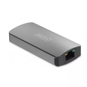 Set de extensie video DIGITUS, USB-C - HDMI, 4K/120Hz CAT6, 30 m