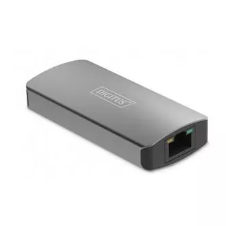 Set de extensie video DIGITUS, USB-C - HDMI, 4K/120Hz CAT6, 30 m