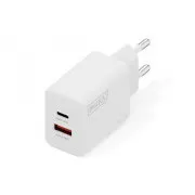Încărcător USB DIGITUS GaN 30W, 1x USB-C, 1x USB-A