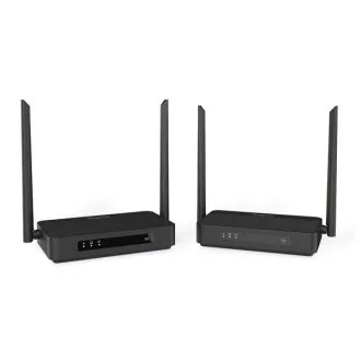 Set de extendere KVM HDMI wireless DIGITUS 4K/60Hz, 100m, negru