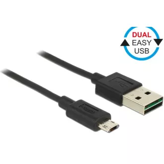 Cablu Delock EASY-USB 2.0 Type-A masculin > EASY-USB 2.0 Type Micro-B masculin negru 0,2 m Cablu Delock EASY-USB 2.0 Type-A masculin > EASY-USB 2.0 Type Micro-B masculin negru 0,2 m