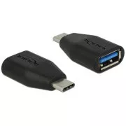 Adaptor Delock SuperSpeed USB 10 Gbps (USB 3.1 Gen 2) USB Type-C™ mascul > Tip-A mamă