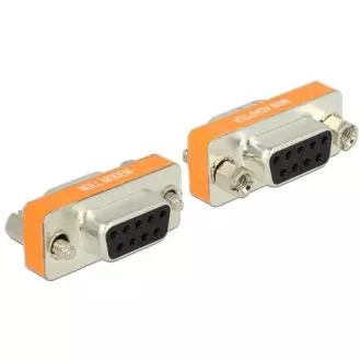 Adaptor Delock Null Modem Sub-D cu 9 pini mamă / mamă Adaptor Delock Null Modem Sub-D cu 9 pini mamă / mamă