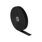 Delock Închidere cu cârlig și buclă L 10 mx L 20 mm rulou negru