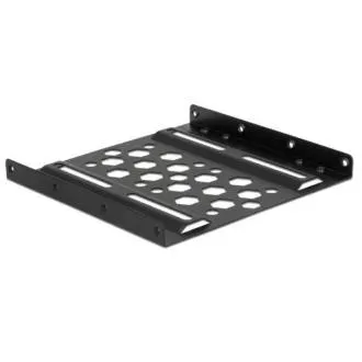 Delock Ramă de instalare din aluminiu de la 2,5” la 3,5” neagră