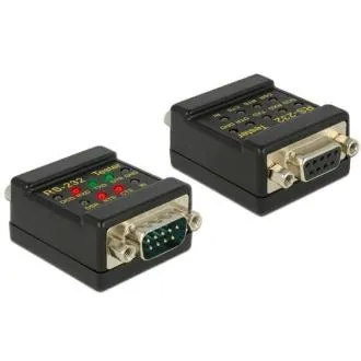 Tester Delock RS-232 DB9 mamă > DB9 tată Tester Delock RS-232 DB9 mamă > DB9 tată