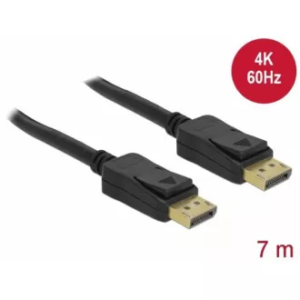 Cablu Delock Displayport 1.2 mascul > Displayport mascul 4K 60 Hz 7 m