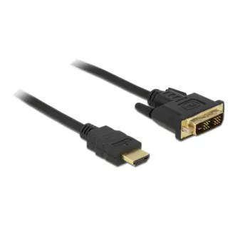 Cablu DVI Delock - DVI-D 18+1 mascul > HDMI A mascul 2 m