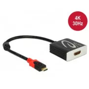 Adaptor Delock USB Type-C™ de sex masculin și HDMI de sex feminin (DP Alt Mode) 4K 30 Hz