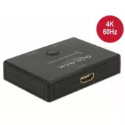 Delock HDMI 2 - 1 Comutator bidirecțional 4K 60 Hz