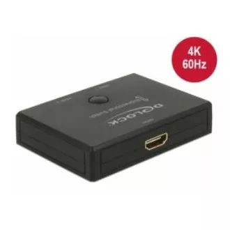 Delock HDMI 2 - 1 Comutator bidirecțional 4K 60 Hz