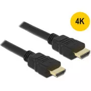 Cablu HDMI de mare viteză Delock cu Ethernet - HDMI A mascul > HDMI A mascul 4K 5 m