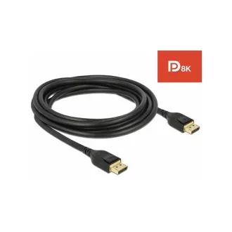 Cablu Delock DisplayPort 8K 60 Hz 3 m DP 8K certificat DP 8K