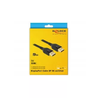 Cablu Delock DisplayPort 8K 60 Hz 5 m DP 8K certificat DP 8K