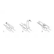 Delock Cleme de cablu din oțel inoxidabil reutilizabile cu încuietoare pliabilă L 250 x l 10 mm 10 bucăți