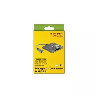 Deblocați cititorul de carduri USB Type-C™ pentru cardurile de memorie XQD 2.0