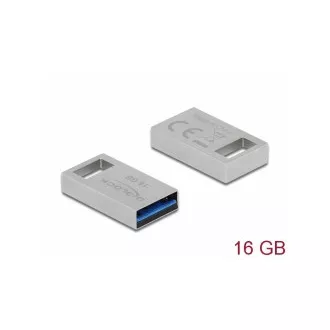 Unitate flash Delock USB 3.2 Gen 1, 16 GB - capac metalic