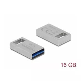 Unitate flash Delock USB 3.2 Gen 1, 16 GB - capac metalic