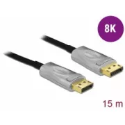 Delock Cablu optic activ DisplayPort 1.4 8K 15 m