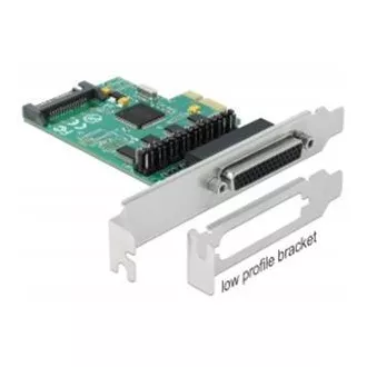 Deblocați cardul PCI Express la 4 x RS-232 serial cu sursă de alimentare