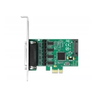 Deblocați cardul PCI Express la 4 x RS-232 serial cu sursă de alimentare