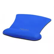 Delock Mouse pad ergonomic cu suport pentru încheietura mâinii albastru 255 x 207 mm