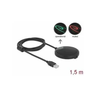 Microfon de conferință cu condensator omnidirecțional Delock