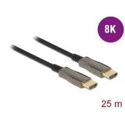 Cablu HDMI optic activ Delock 8K 60 Hz 25 m