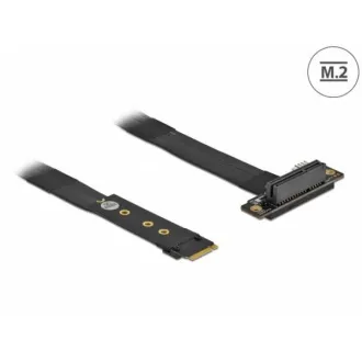 Adaptor Delock M.2 cheie M la PCIe x4 NVMe, unghi drept, cu lungimea cablului de 20 cm Adaptor Delock M.2 cheie M la PCIe x4 NVMe, unghi drept, cu lungimea cablului de 20 cm