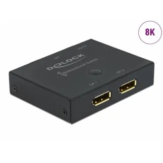 Delock Comutator bidirecțional DisplayPort 2 - 1 8K 30 Hz