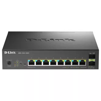 D-Link DMS-1250-10SPL - Switch inteligent gestionat multi-gigabit cu 8 porturi