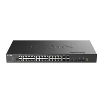 D-Link DXS-3410-32XY/E - Switch-uri gestionate stivuibile 10G L3, 24*10GBASE-T + 4*10G SFP+ + 4*25G SFP28 Multi-Gigabit