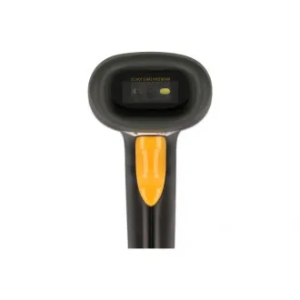 Scaner de coduri de bare Delock 2,4 GHz, 1D și 2D, cu stație de încărcare - Limbi multiple
