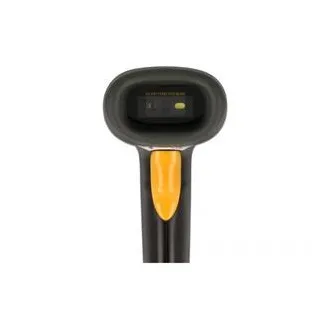 Scaner de coduri de bare Delock 2,4 GHz, 1D și 2D, cu stație de încărcare - Limbi multiple