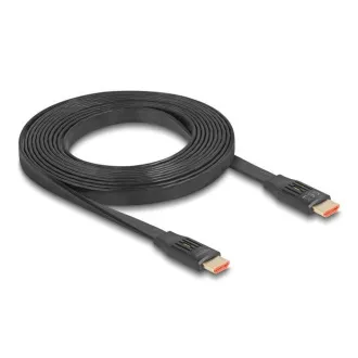 Delock Cablu bandă plat HDMI de mare viteză 48 Gbps 8K 60 Hz 3 m