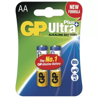 GP AA Ultra Plus, alcaline (LR6) - 4 buc.