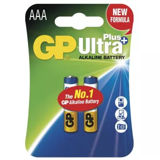 GP AAA Ultra Plus, alcaline (LR03) - 2 buc.