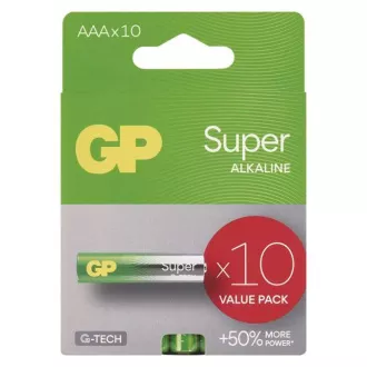 GP AAA Super, alcaline (LR03) - 10 buc.