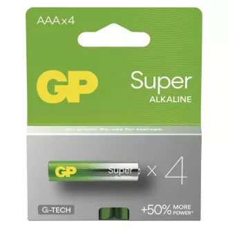 GP AAA Super, alcaline (LR03) - 4 buc.