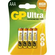 GP AAA Ultra Alkaline (LR03) - 4 buc.